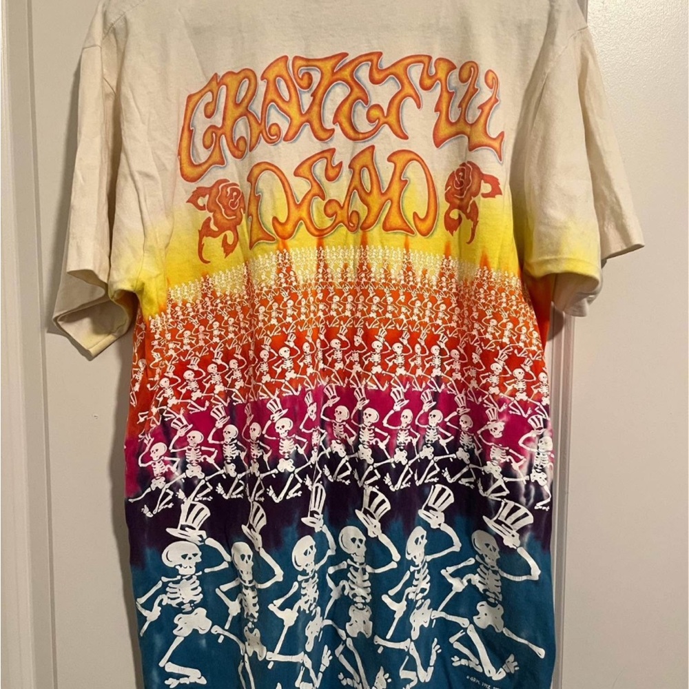 Grateful Dead-Dancing Skeletons 1992 L - Picture 2 of 8